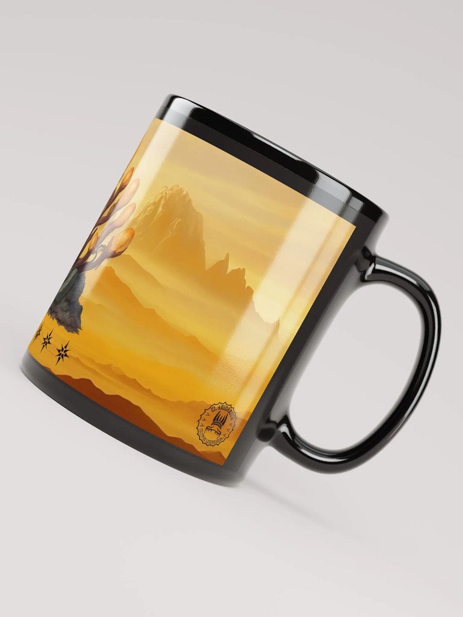 Desert Oasis Ceramic Coffee Mug - Vibrant Cactus Design Radiantia celestis product image (5)
