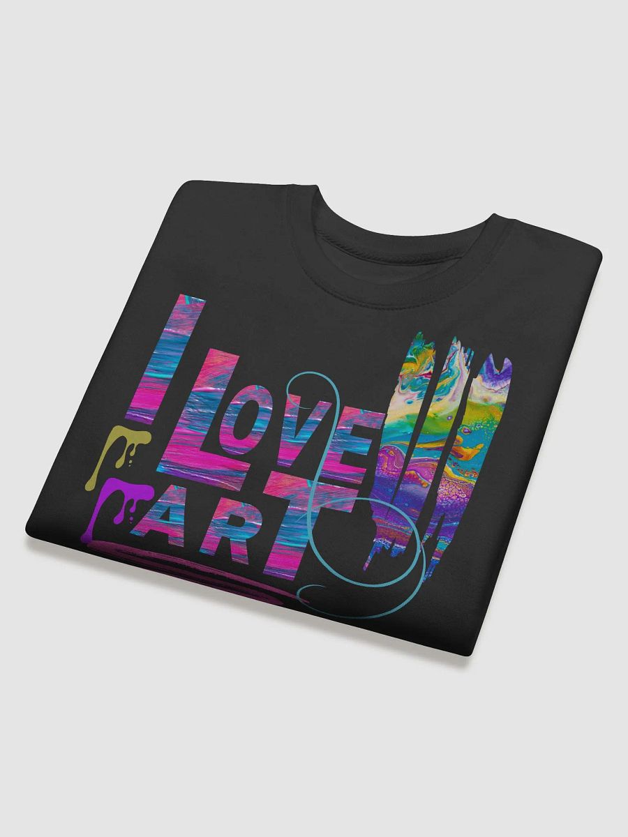 I Love Art Hoodie product image (4)