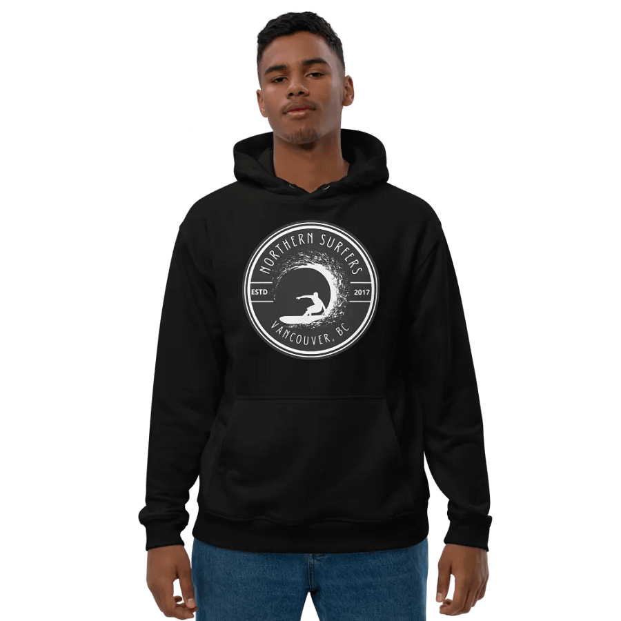 Northern Surfers Eco Wave Hoodie - 85% Organic Cotton - Unisex product image (10)
