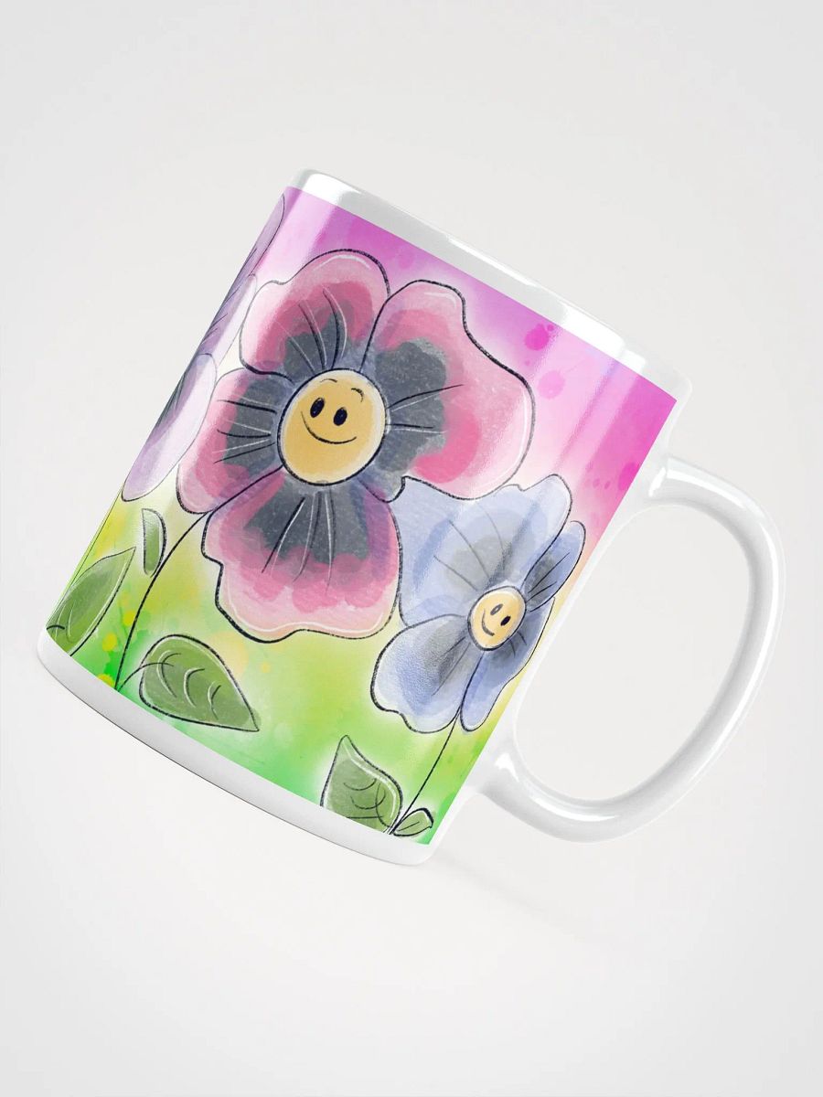 Spring Smiling Violet Pansies Mug product image (10)