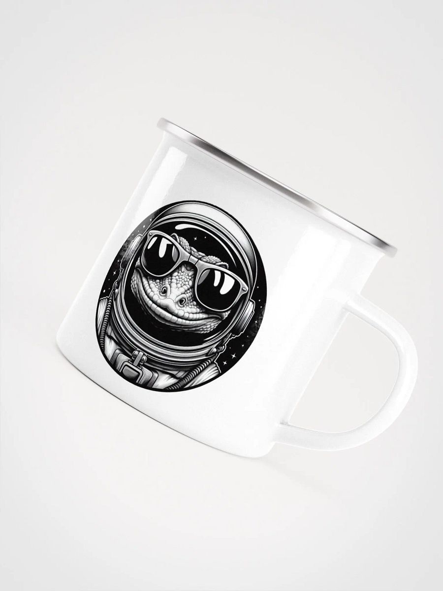 Space Gecko Enamel Mug product image (5)