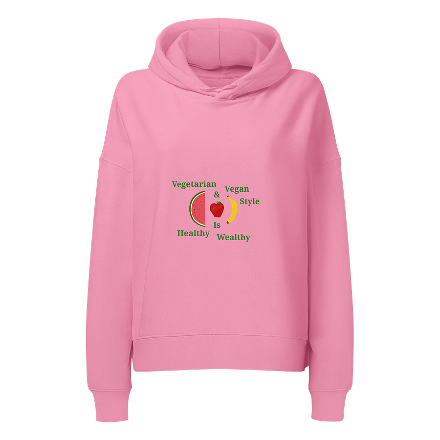 Fruitful Vegan Vibes Organic Hoodie product image (1)