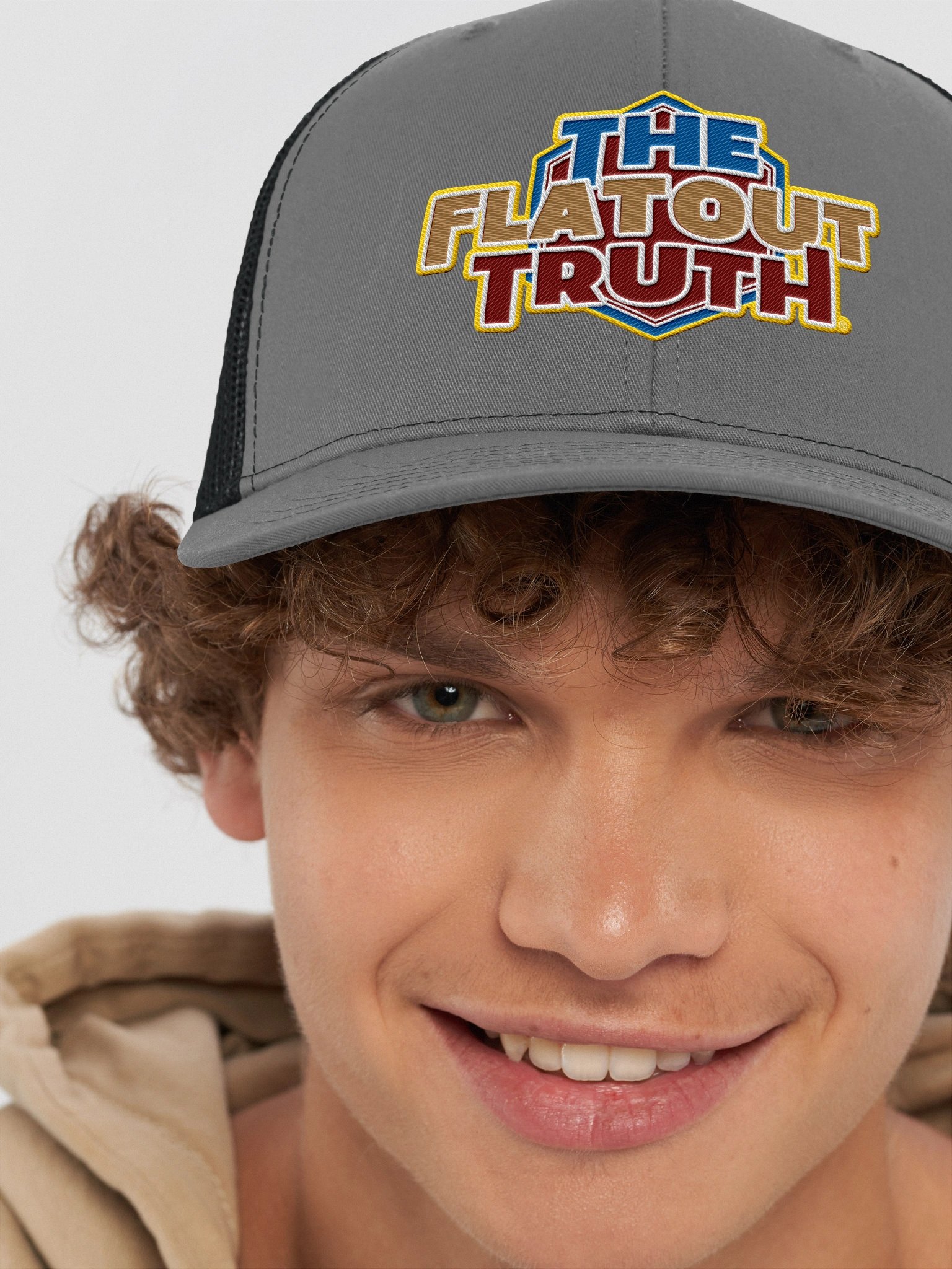 TFOT Sandy Hex Snapback Trucker Hat product image (1)