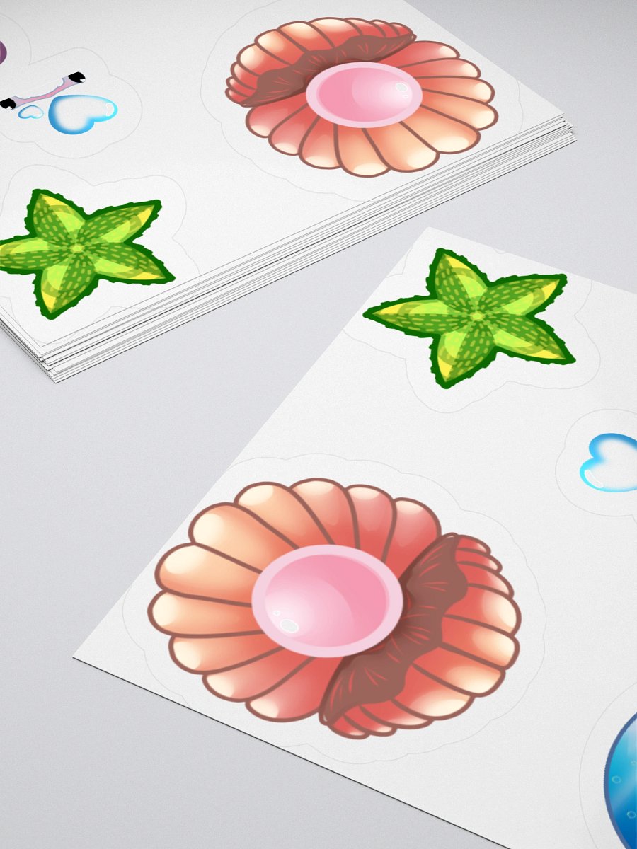 Ocean Friends Kiss Cut Stickers Set product image (7)