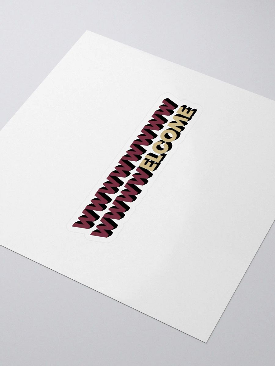 Tallahassee 99 Welcome Sticker product image (3)