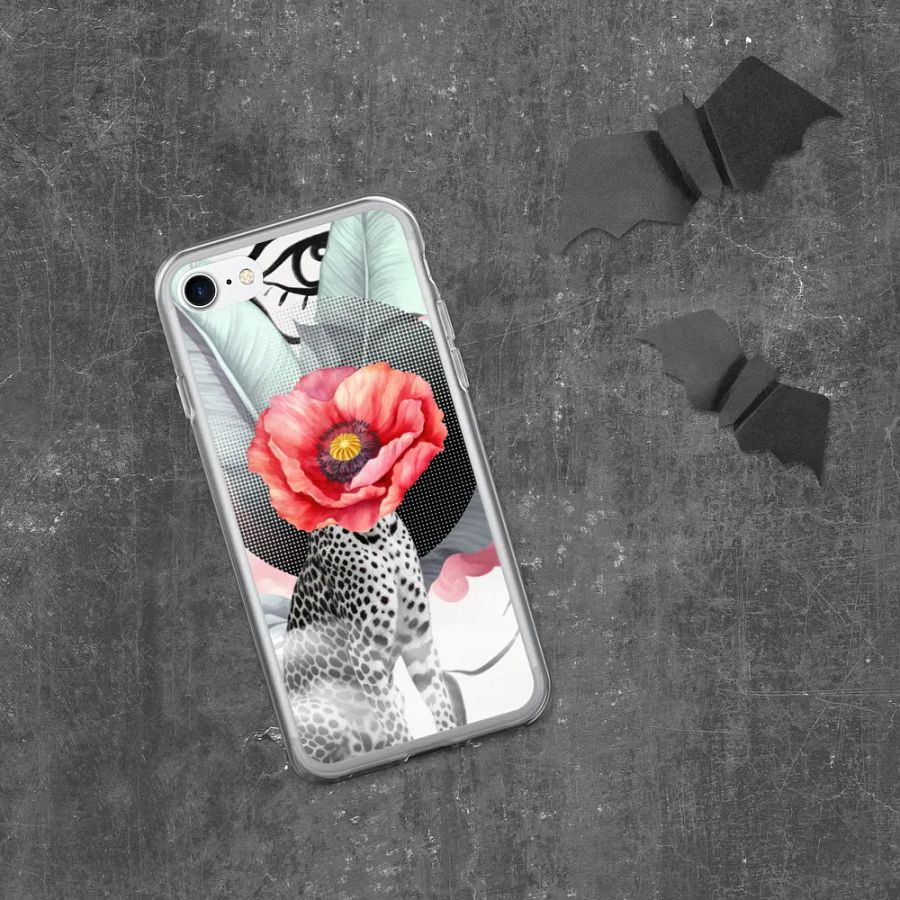 Surreal Leopard Flower iPhone Case product image (332)
