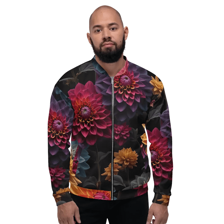 Harmony Dahlia Bomber Jacket product image (2)