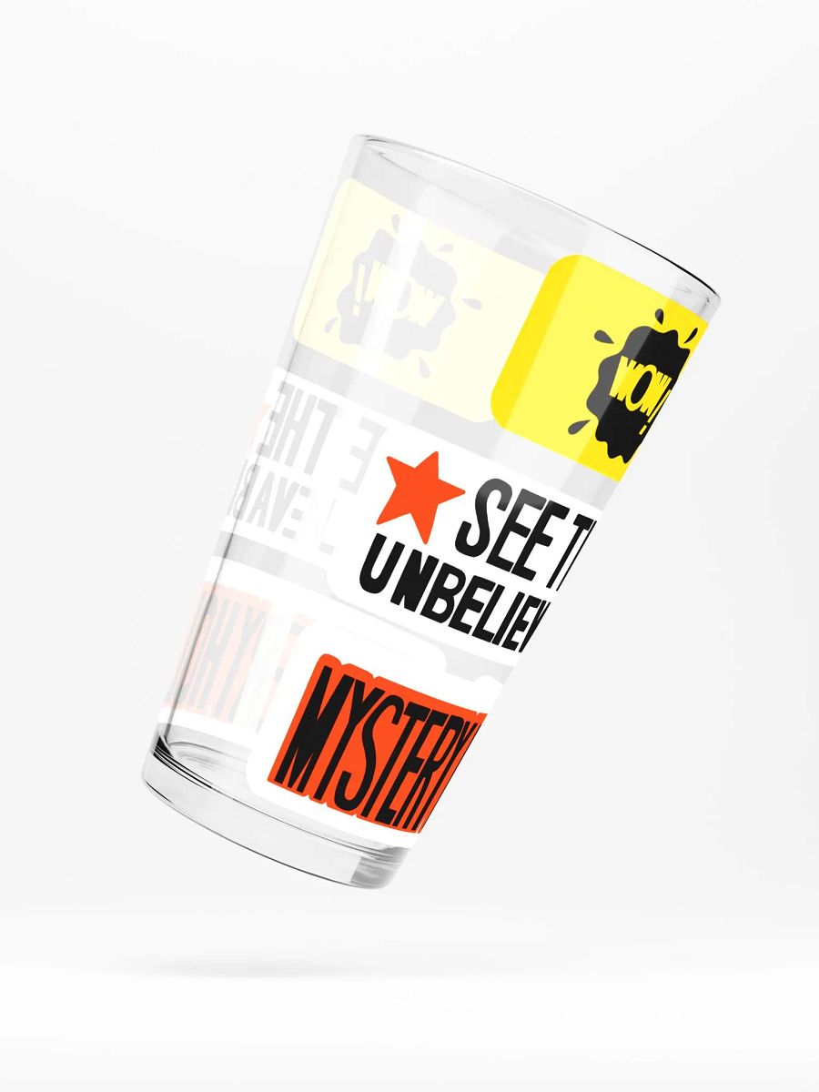 Wow! Mystery Hole pint glass product image (5)