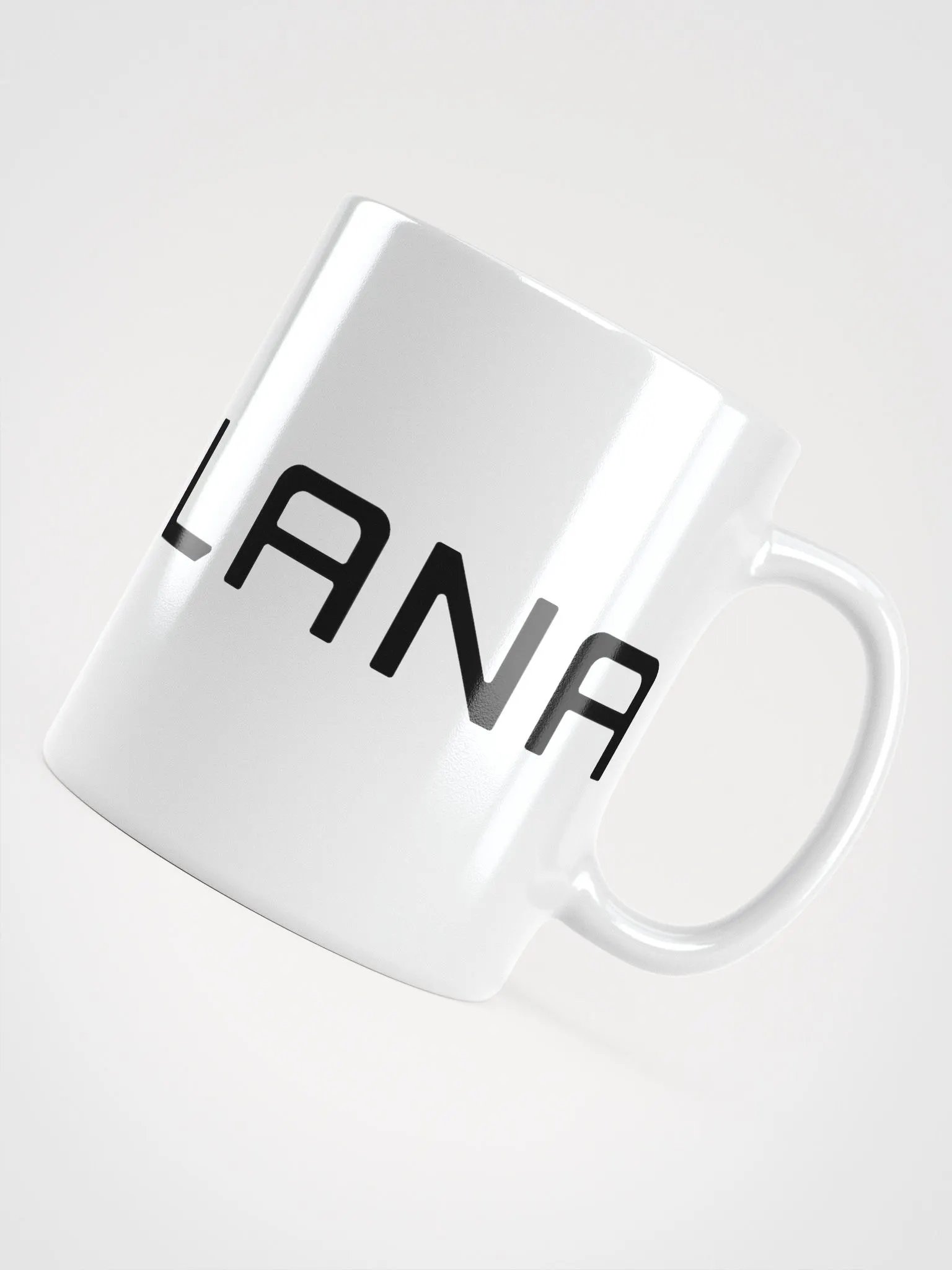 Solana Logo White Glossy Mug product image (2)