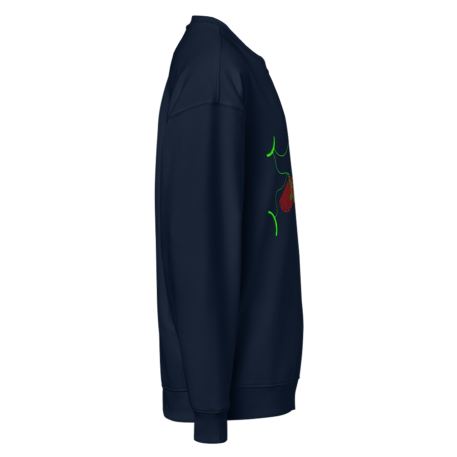 Galactic Gamer Organic Oversized Sweatshirt product image (4)