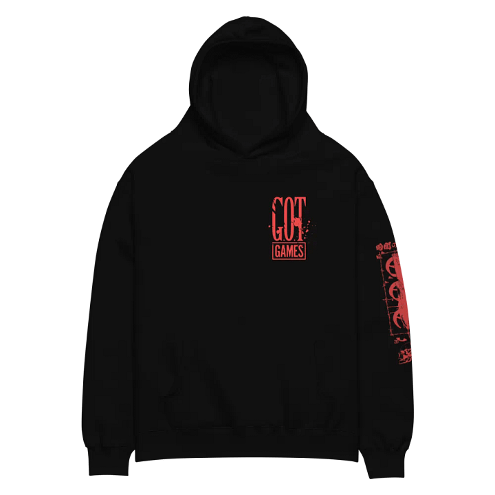 G.O.T OVER-SIZED HORROR HOODIE product image (2)
