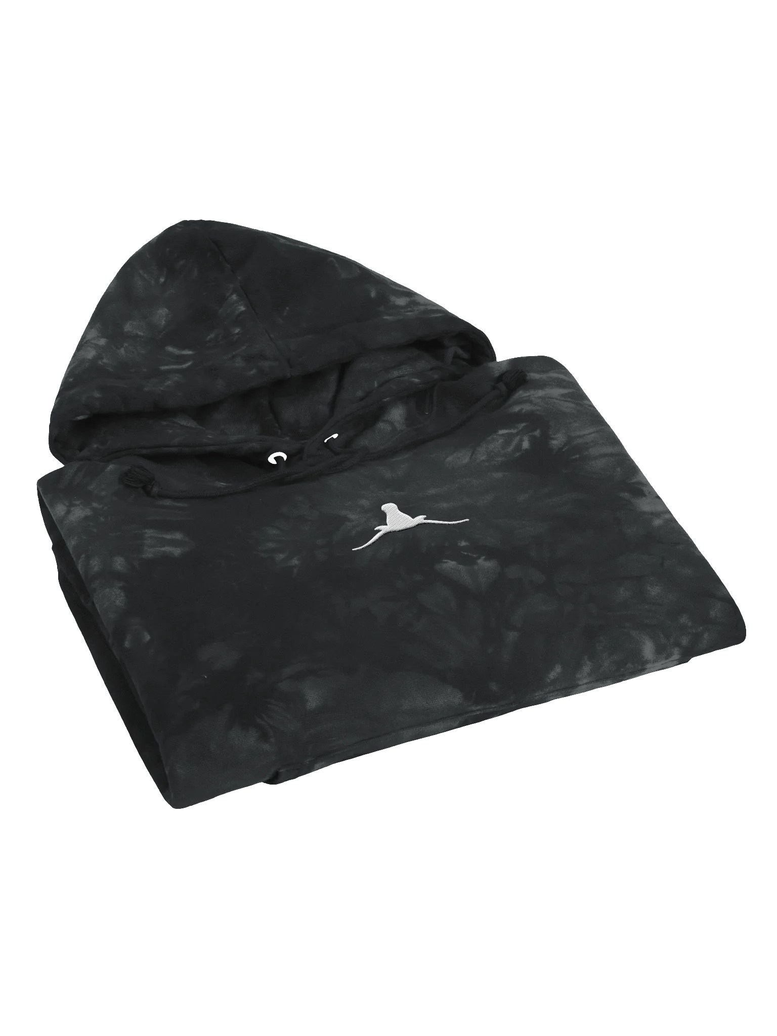 Triangular Tranquility HORNS DOWN Tie-Dye Hoodie product image (8)