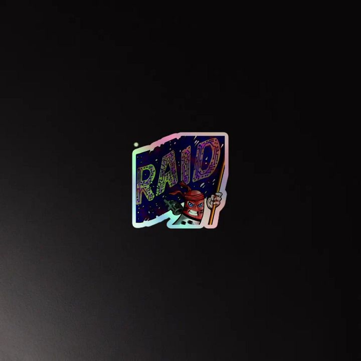 Raid! - Sticker Olografico product image (4)