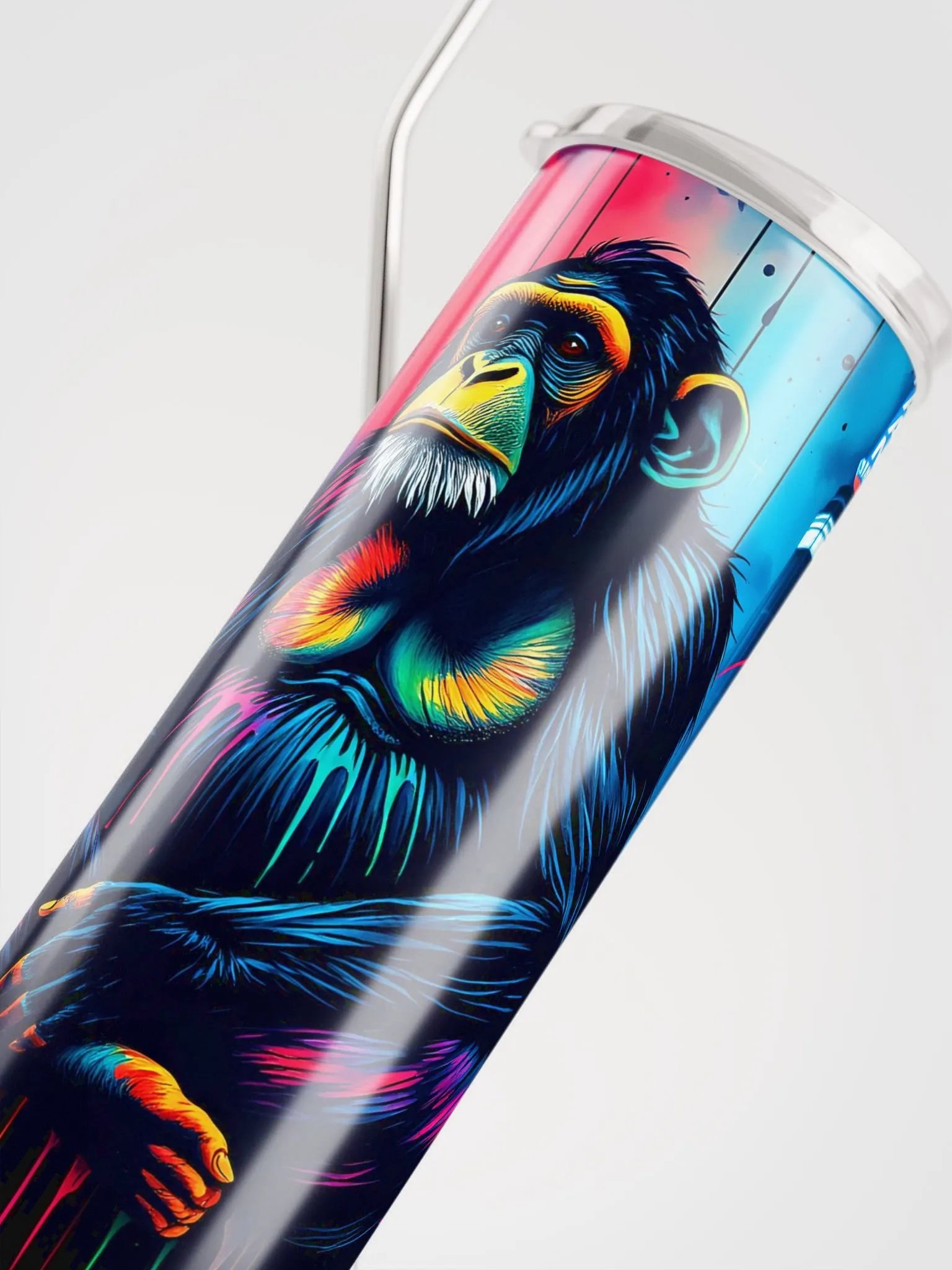 Zen Chimpanzee Stainless Steel Tumbler product image (4)