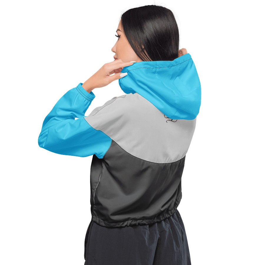 PalBot Cropped Windbreaker (Blue) product image (3)