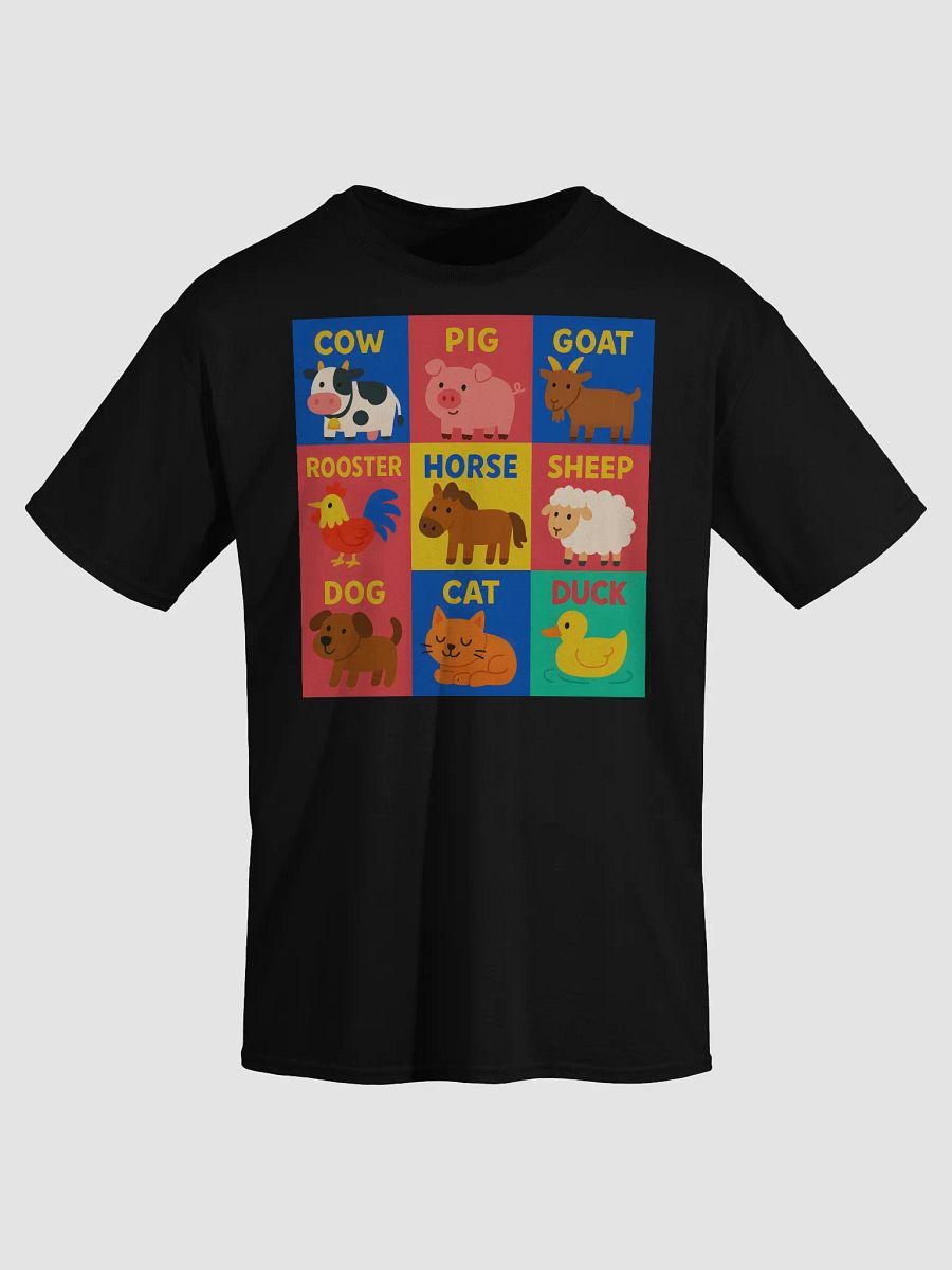Animal Grid Vibes Heavyweight Tee product image (4)