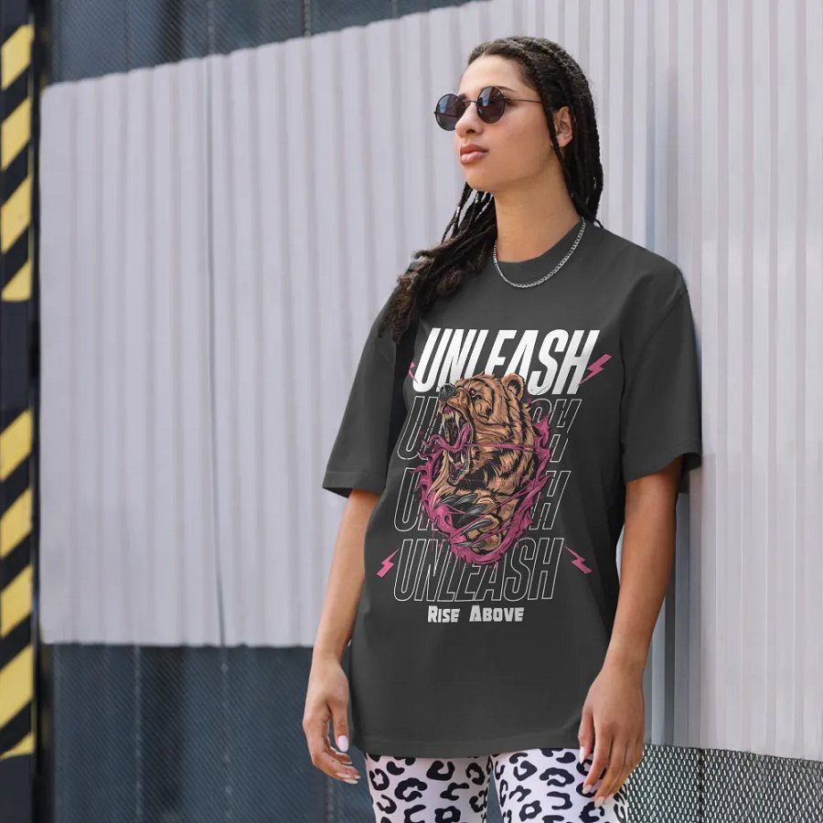 Unleash: rise above T-shirt product image (8)