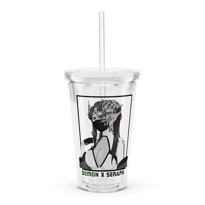 D X S Succubus Collection Clear Tumbler w/ Straw product image (1)