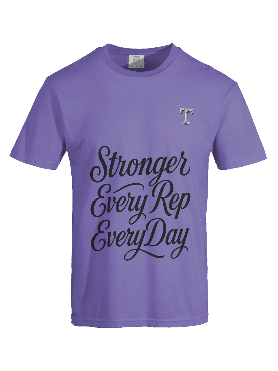 Gym Stronger Script Comfort Tee product image (92)