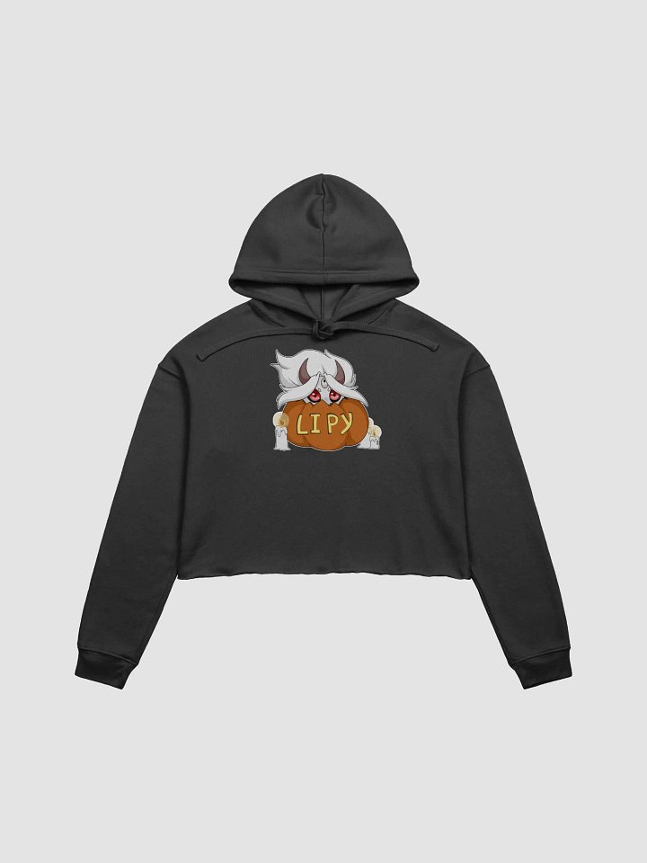 Lipy Pumpkin Crop Hoodie product image (1)