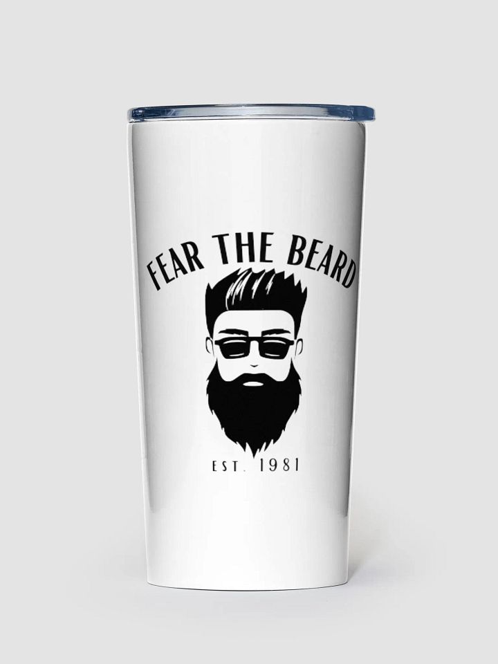 Fear The Beard Coffee & Adult Beverage Tumbler product image (2)