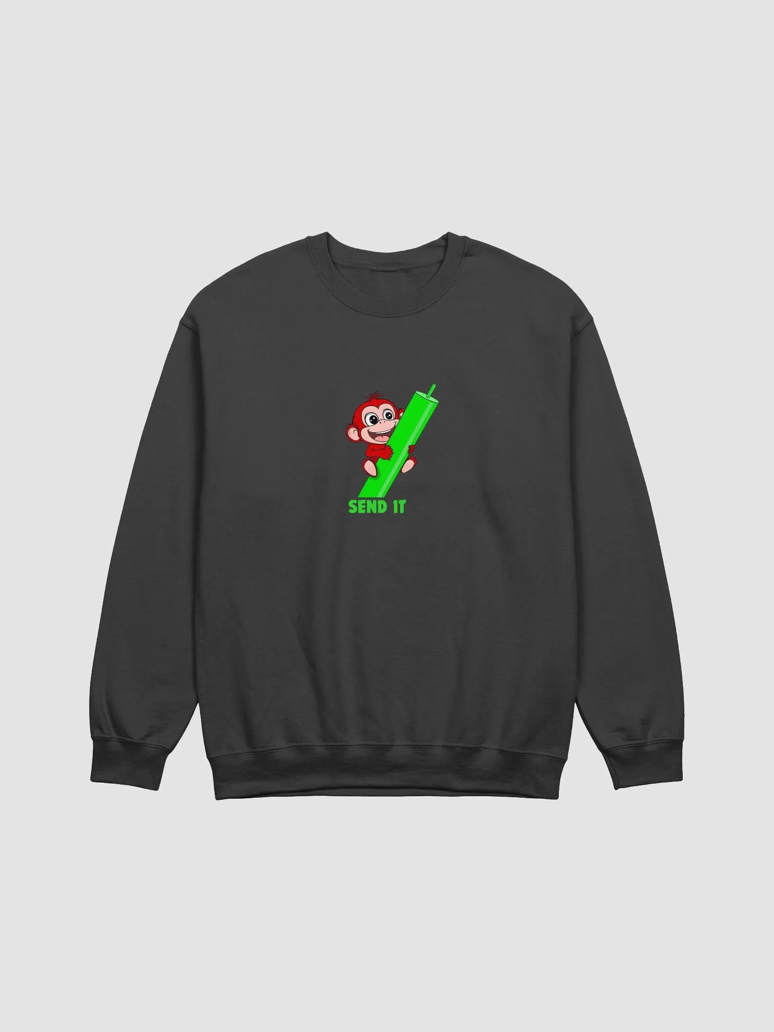 Playful Monkey 'SEND IT' sweatshirt product image (7)