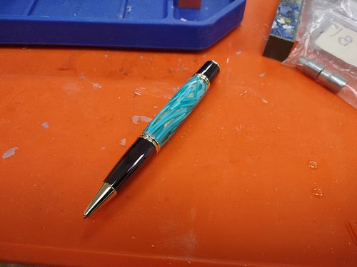 First pen of the blocks today.... Things learned... Tbc is the awesome.  Need to be more careful sanding flush. Need to paint...