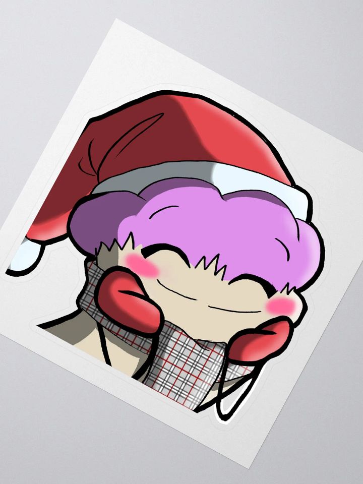 Plum Aww Sticker product image (2)