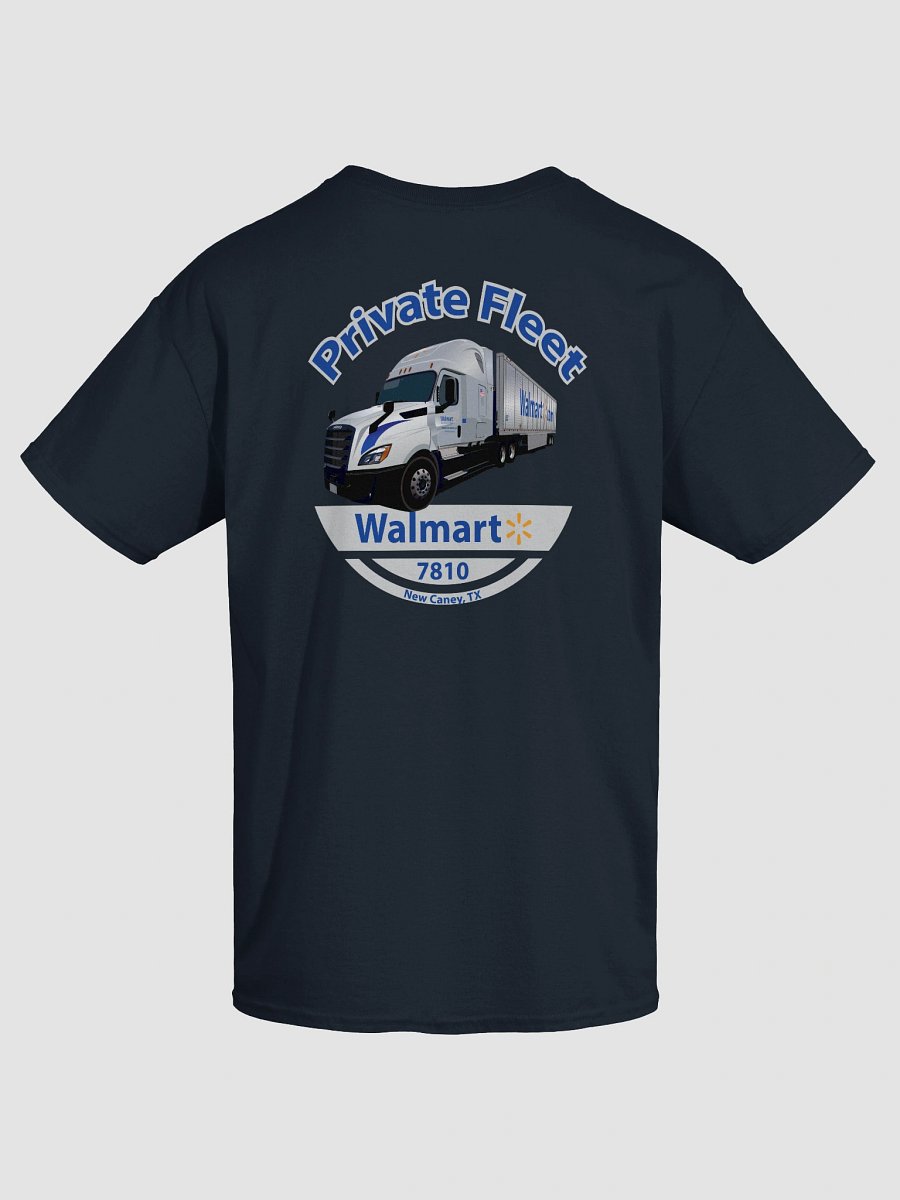 7810 New Caney Walmart Private Fleet tshirt product image (4)
