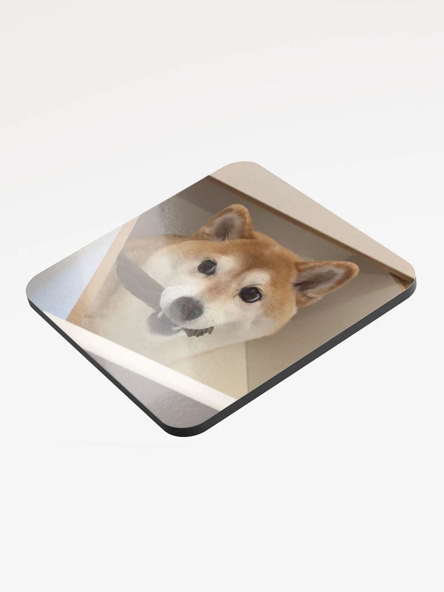 Knife Wielding Shibe Coaster product image (3)
