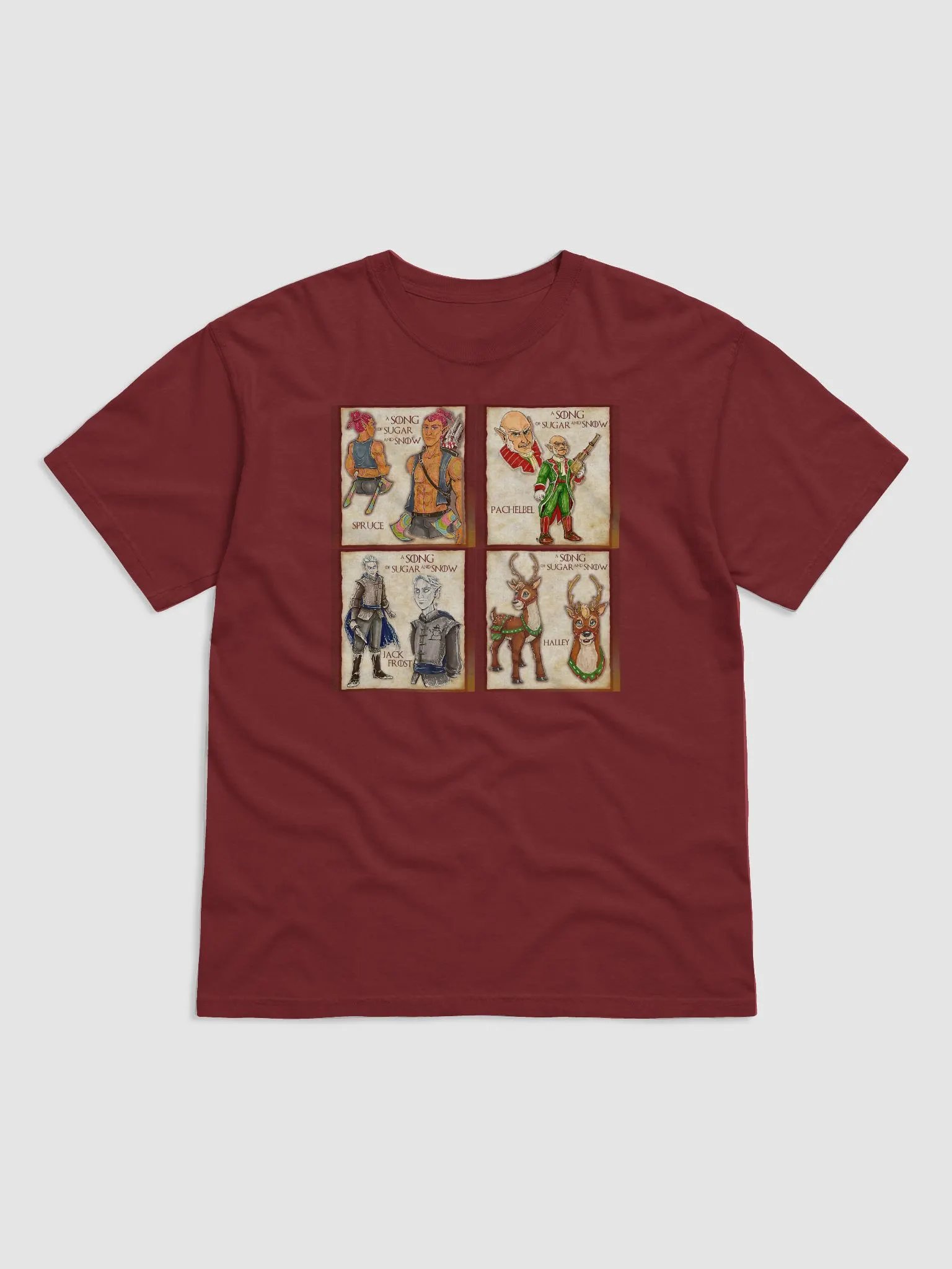 A Song of Sugar & Snow Character Art Shirt product image (1)