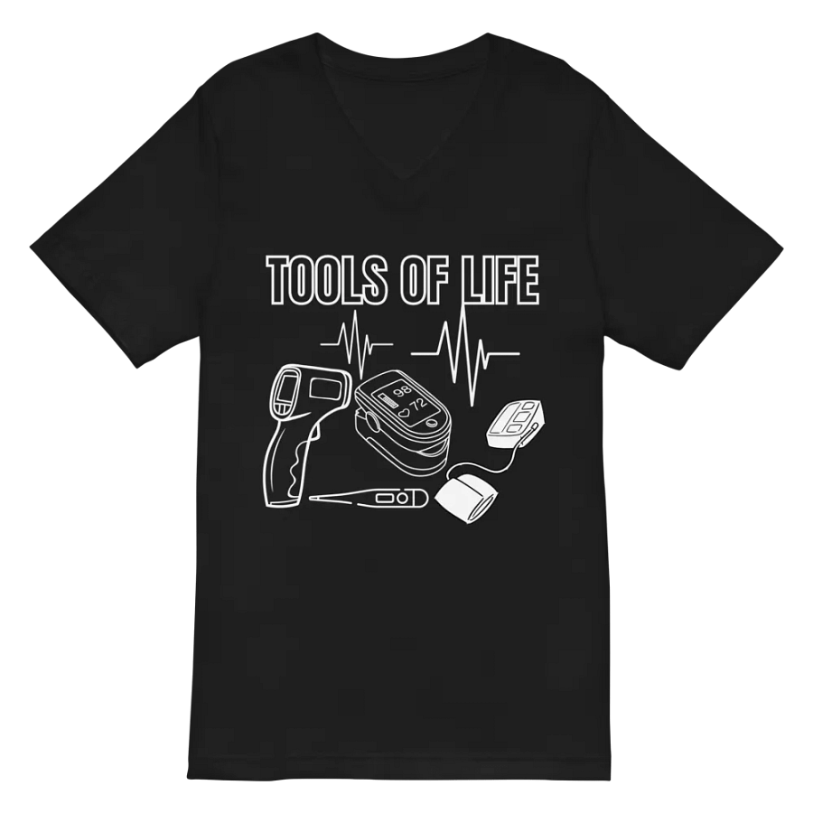 Tools of life, Work Mode Activated V-Neck Tee product image (2)