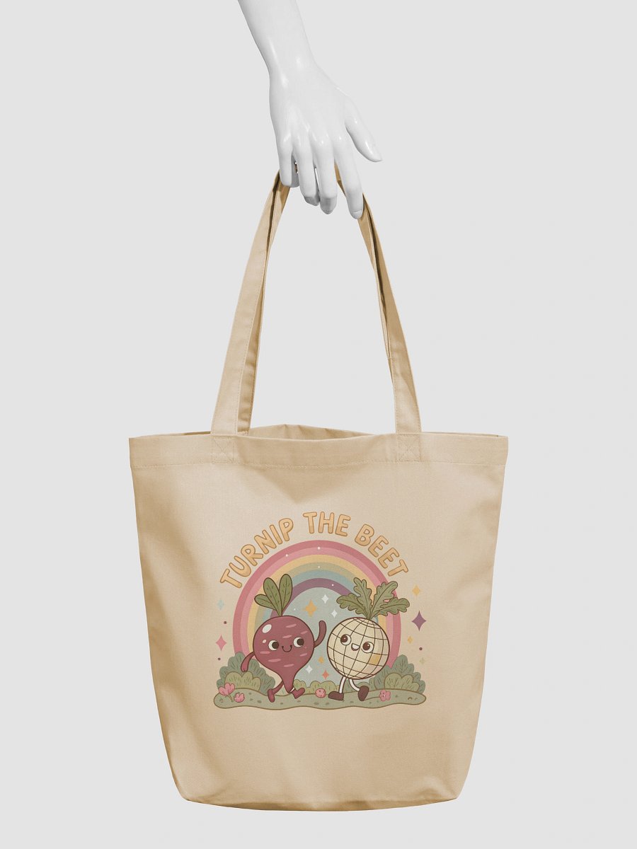 Turnip the Beat Eco-Friendly Tote Bag product image (3)