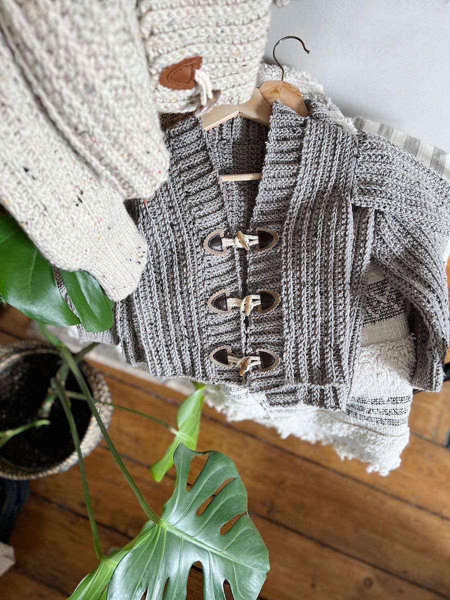 Wetherby Child Crochet Cardigan Pattern | sizes baby to age 10 product image (5)