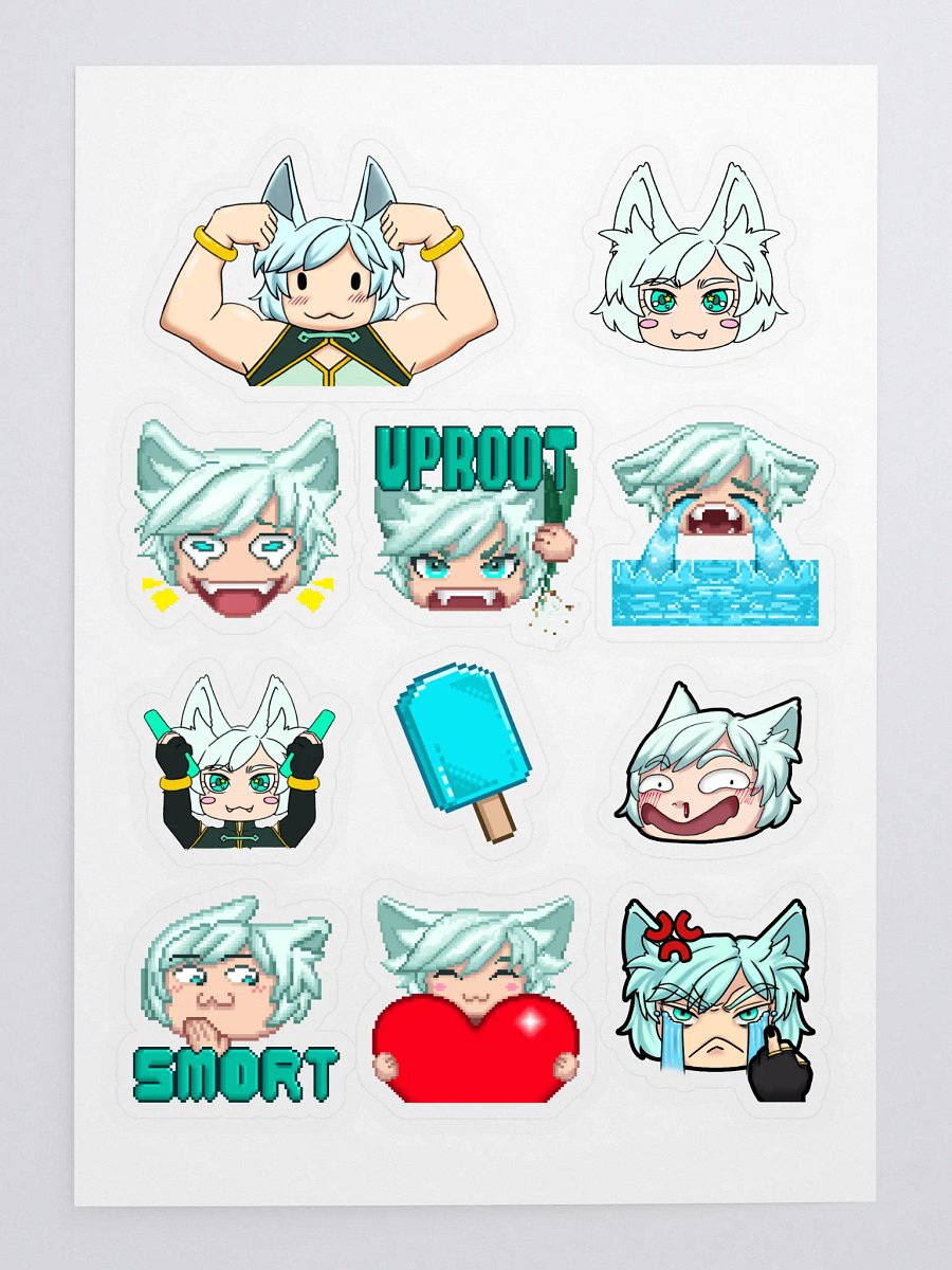 Emote Sticker Sheet product image (3)