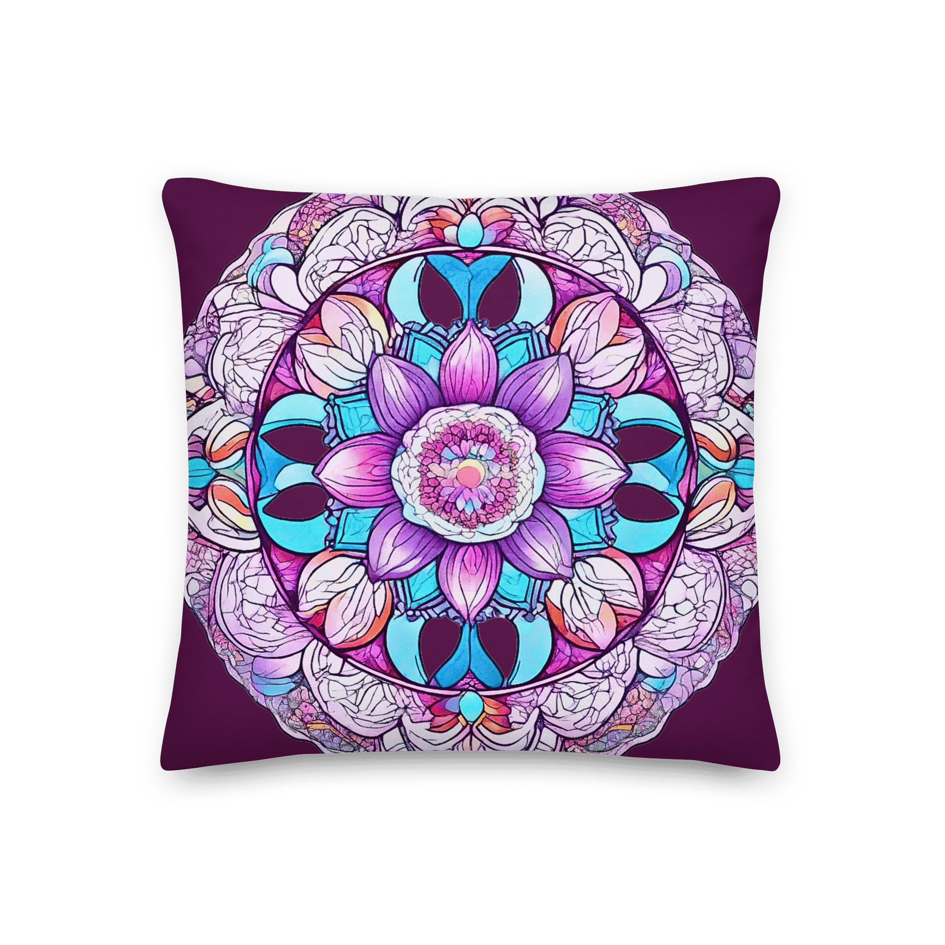 Moonlit Garden Mandala - Pillow product image (3)