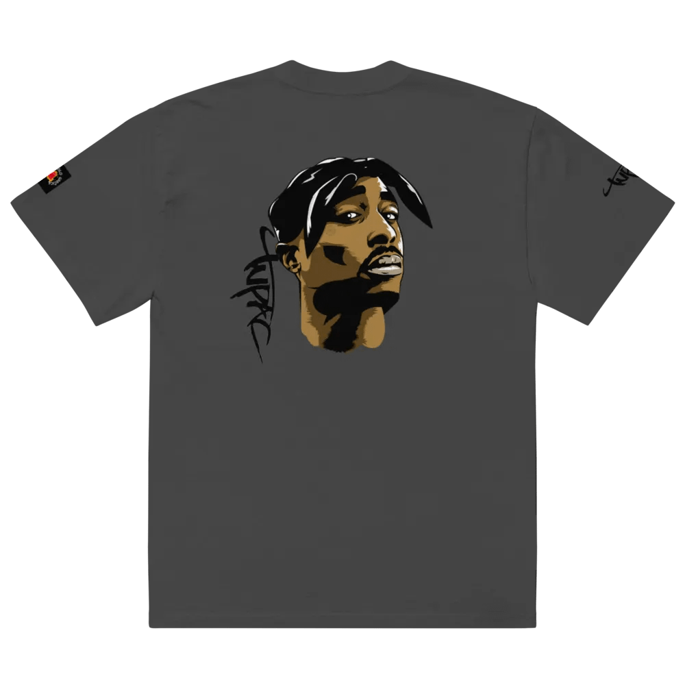 Trendy TUPAC Bandana Faded Tee product image (21)