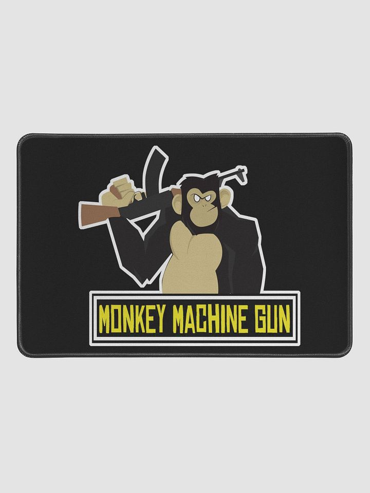Monkey Machine Gun on a Desk Mat! product image (1)
