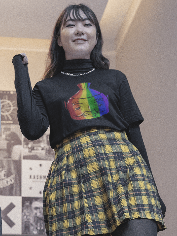 Pride Poot supersoft femme cut t-shirt product image (1)