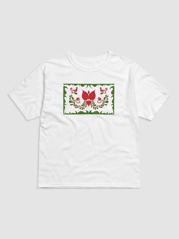 Hungarian Traditions Red Floral T-Shirt product image (1)