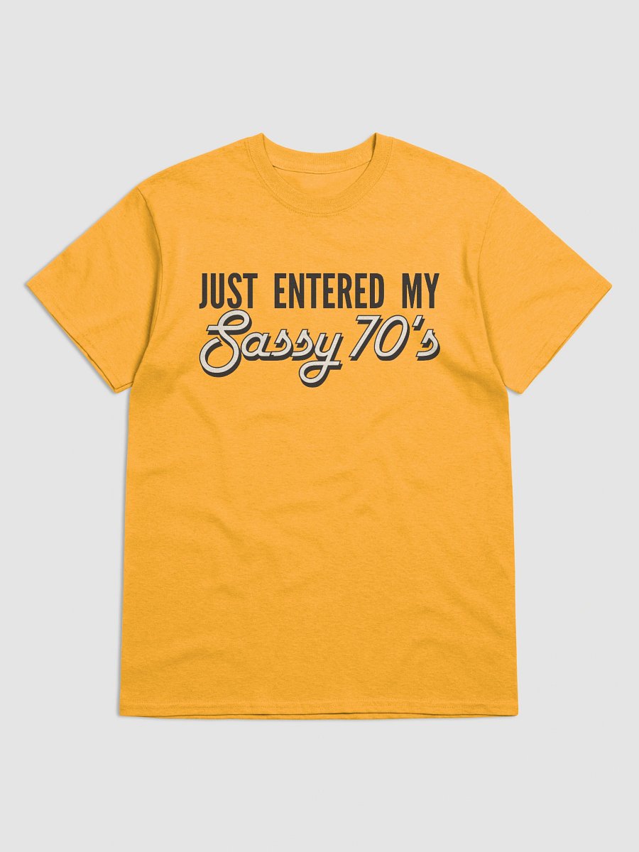 Sassy 70s Nostalgic Birthday T-Shirt product image (25)
