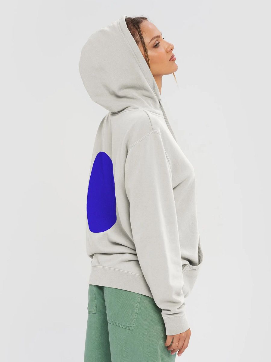 White hoodie (Dyed) product image (5)