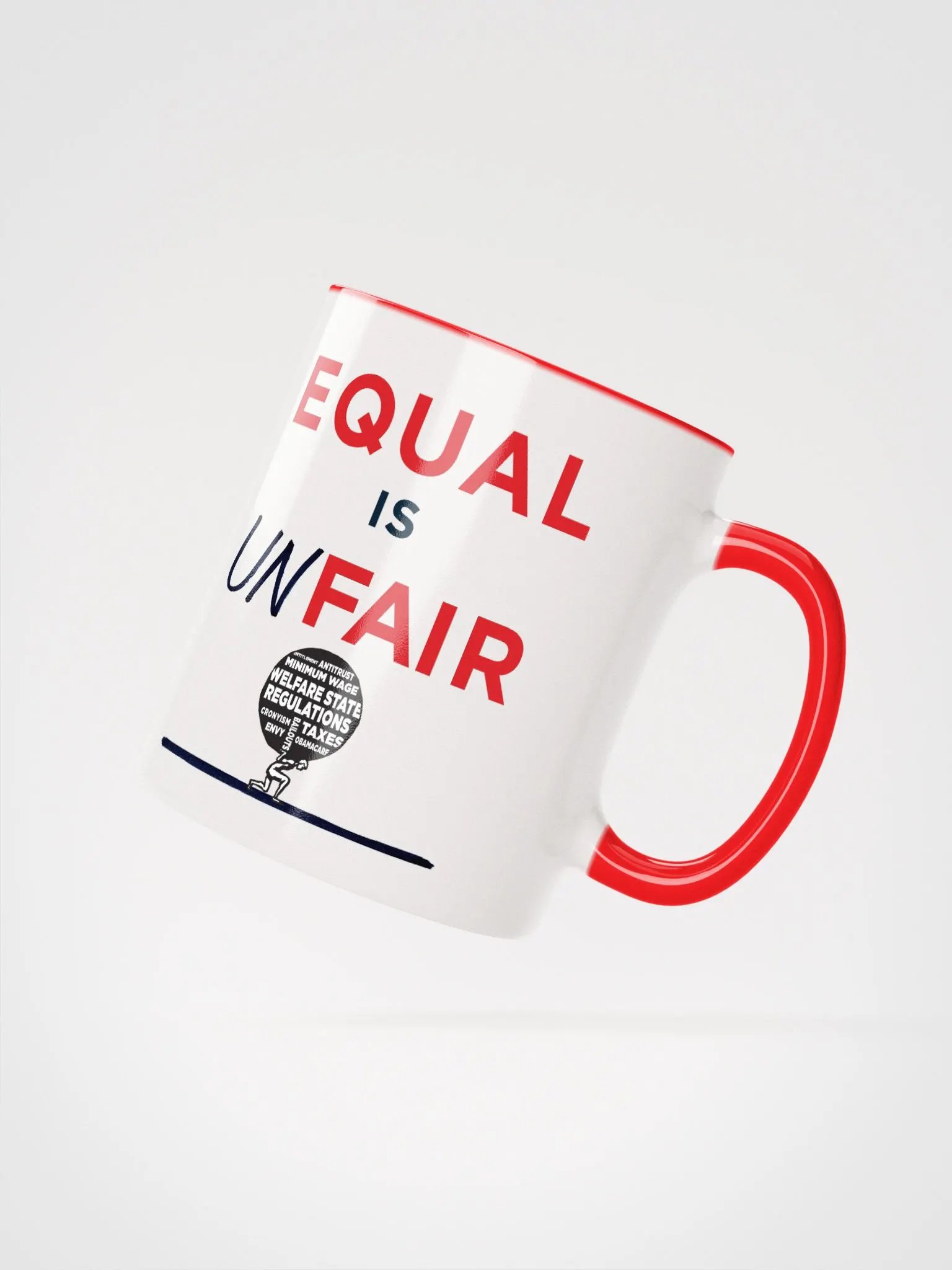 Equal is Unfair Ceramic Mug product image (4)