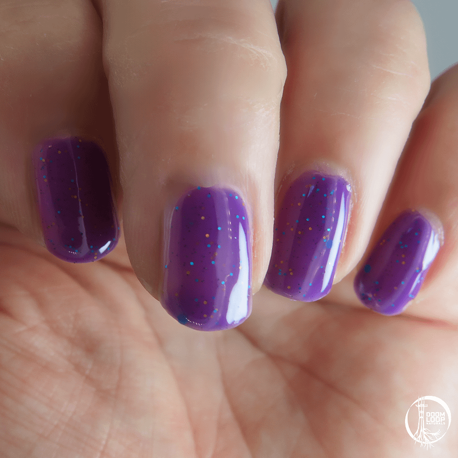 DO YOU REMEMBER THE WAY TO SHELL BEACH? - Solar Pink to Purple Glitter Nail Polish product image (2)