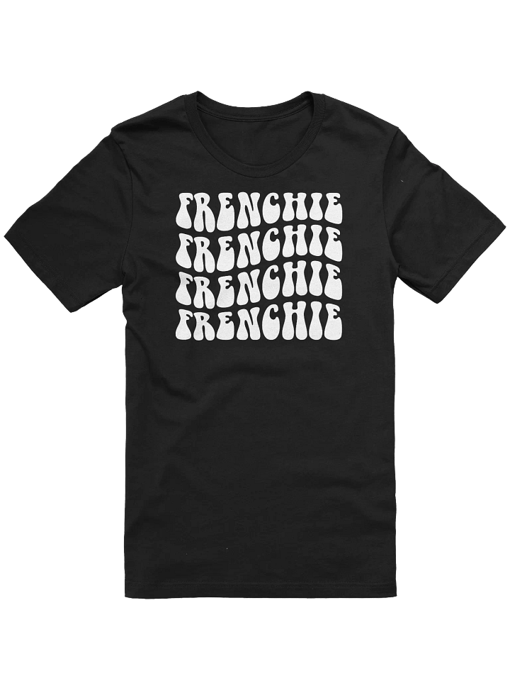Frenchie Retro Wavy 70's Style Inspired T-Shirt product image (2)