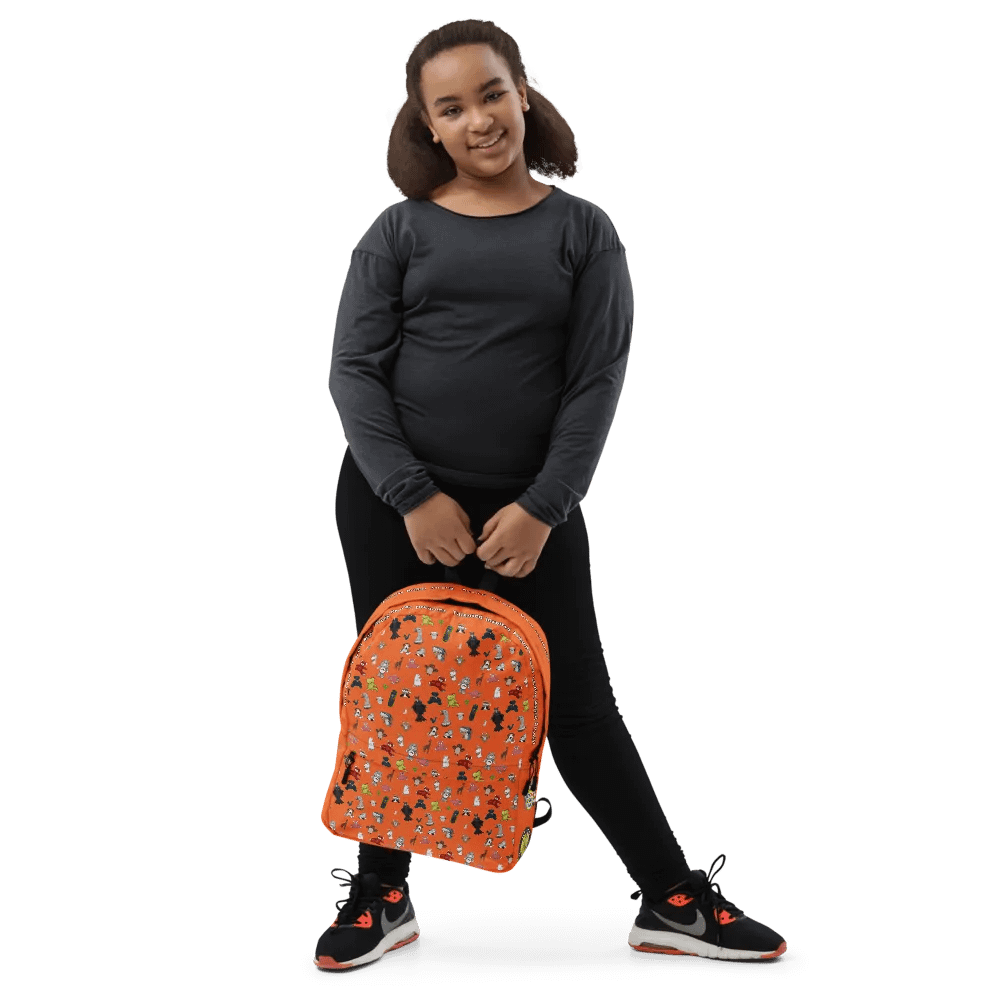 The KidTime StoryTime Character Backpack (Orange) product image (11)