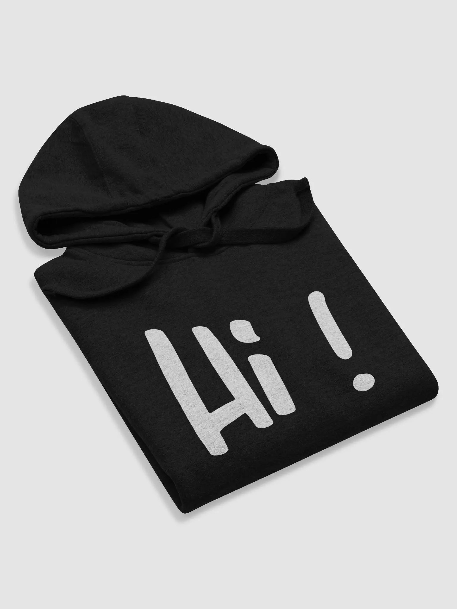 Hi/Bye Hoodie B&W Limited Edition product image (5)