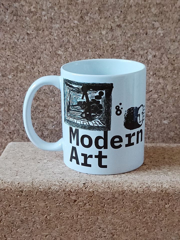 Modern Art Contemporary Doubt Mug product image (1)