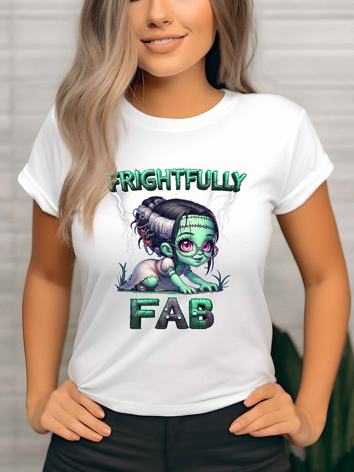Frightfully Fab Frankenstein's Bride T-Shirt product image (15)
