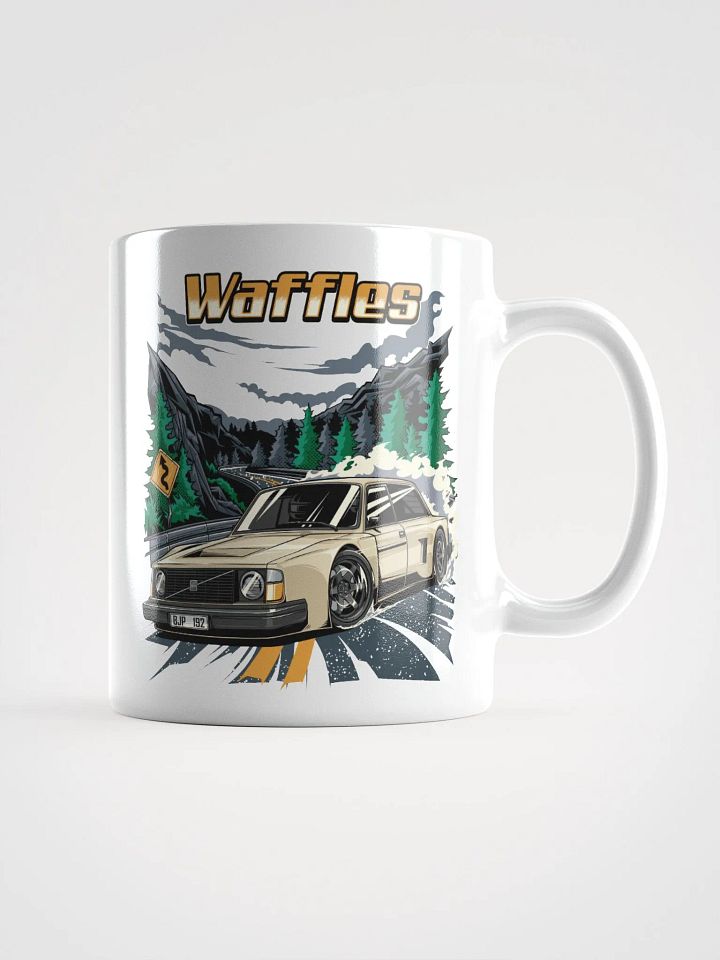 Waffles the Mid-Engine V10 Volvo Coffe Mug! product image (2)